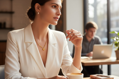 Collar Heart Luxe 18 K | Amor y Elegancia