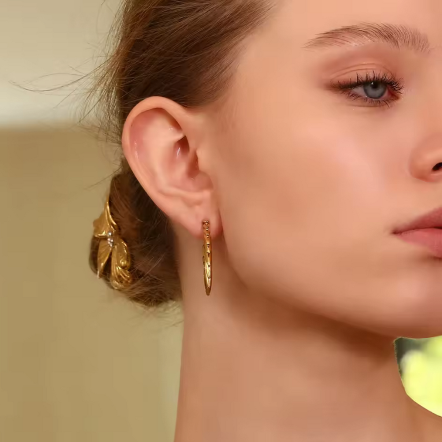 Pendientes Alas de Acero Inoxidable