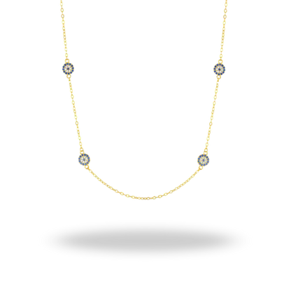 Collar Amuleto Moderno de Plata 925