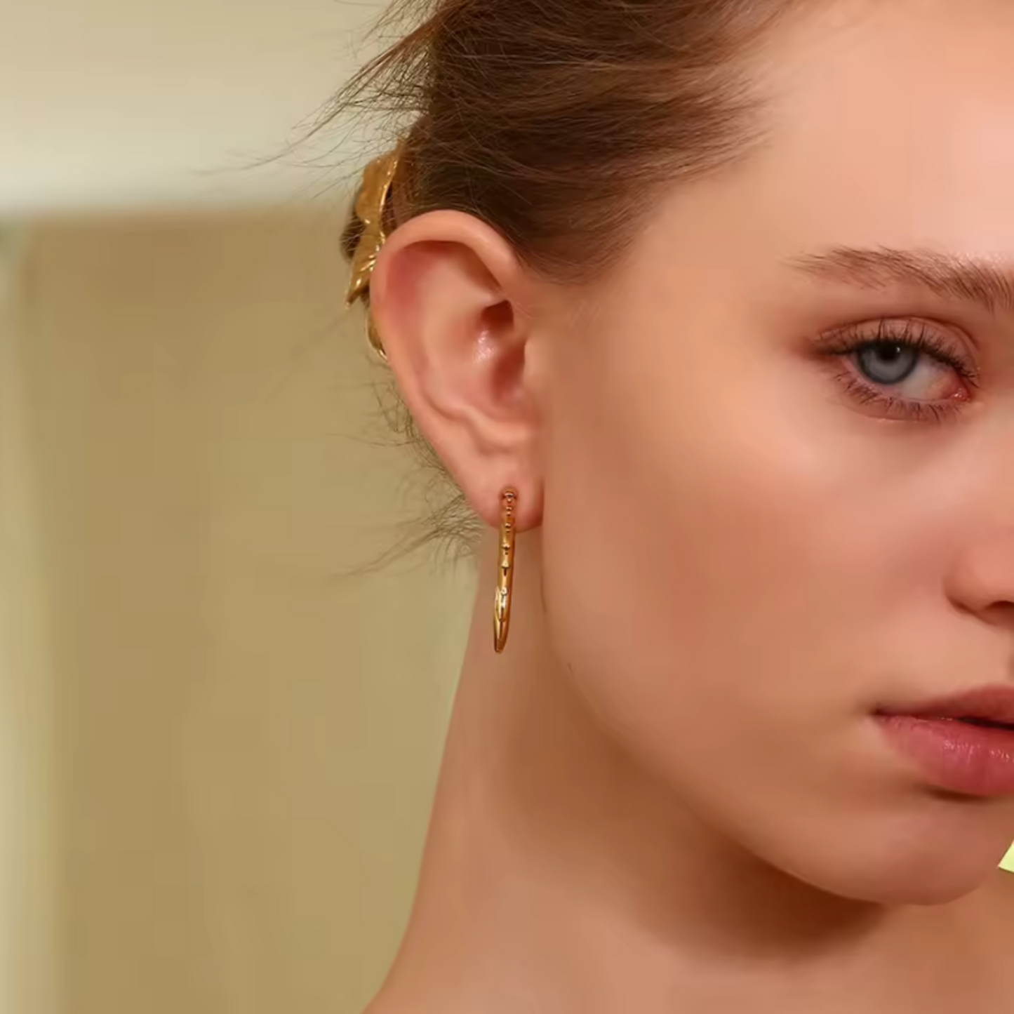 Pendientes Alas de Acero Inoxidable