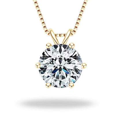 Collar Moissanita 925 | Luz Eterna