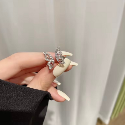 Anillo Mariposa Moissanite en Plata 925 | Elegancia y libertad