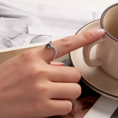 Anillo Aries de Plata 925 | Zodiacal Ajustable