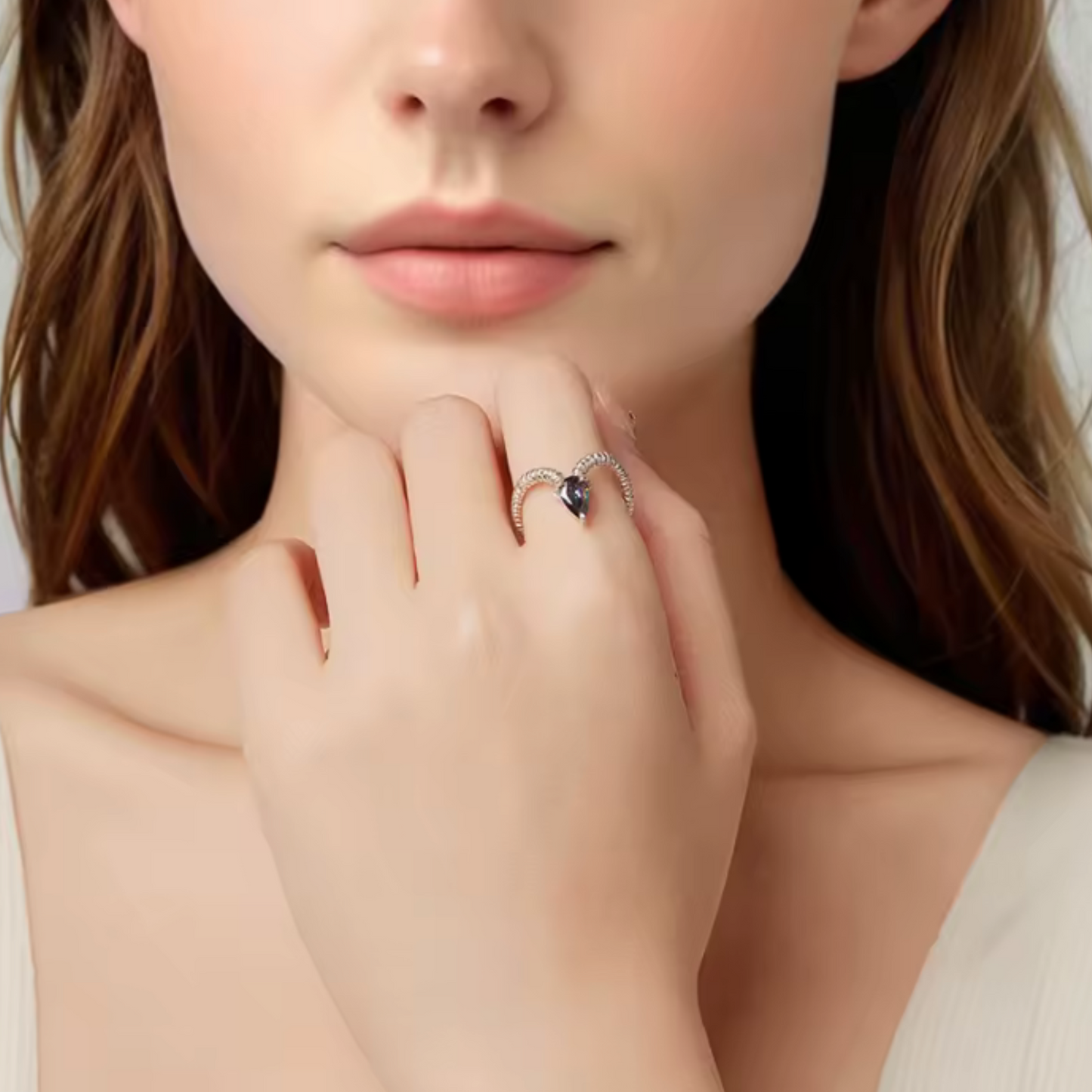 Anillo Aries de Plata 925 | Zodiacal Ajustable