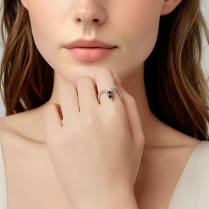 Anillo Aries de Plata 925 | Zodiacal Ajustable