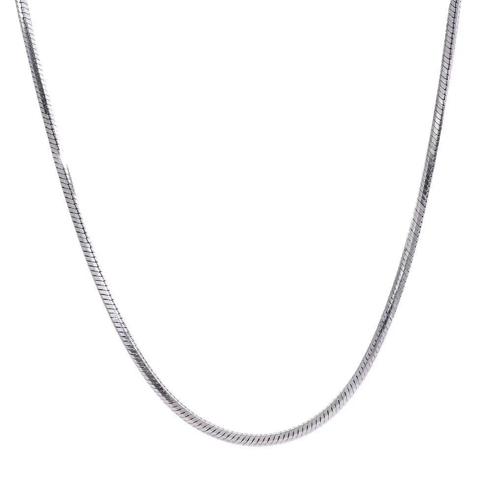 Collar Liquid Gold Snake: Brillo de Seda