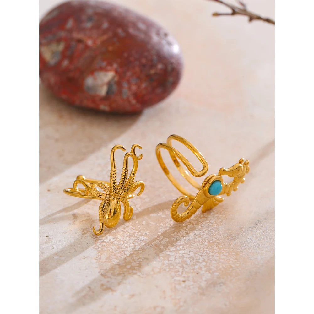 Anillo Seahorse Dream: Un Tesoro del Océano