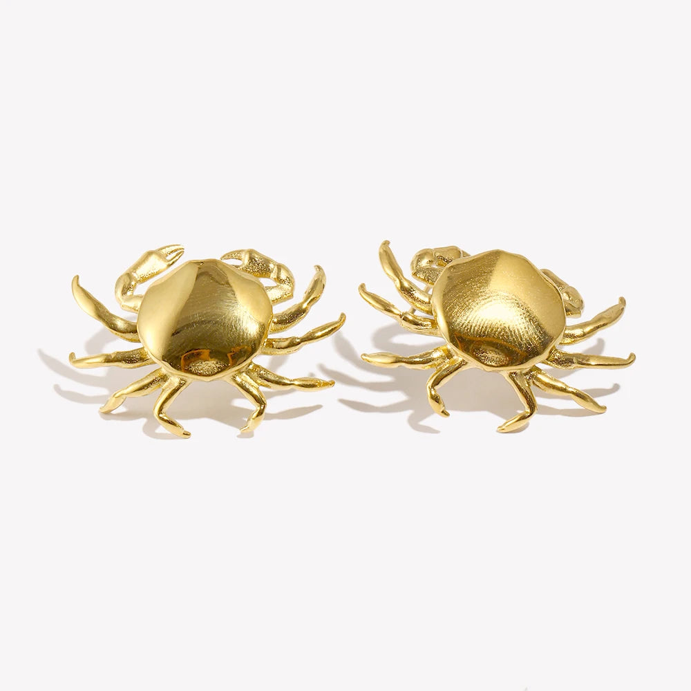 Pendientes "Crab Chic" – Edición Summer Ocean