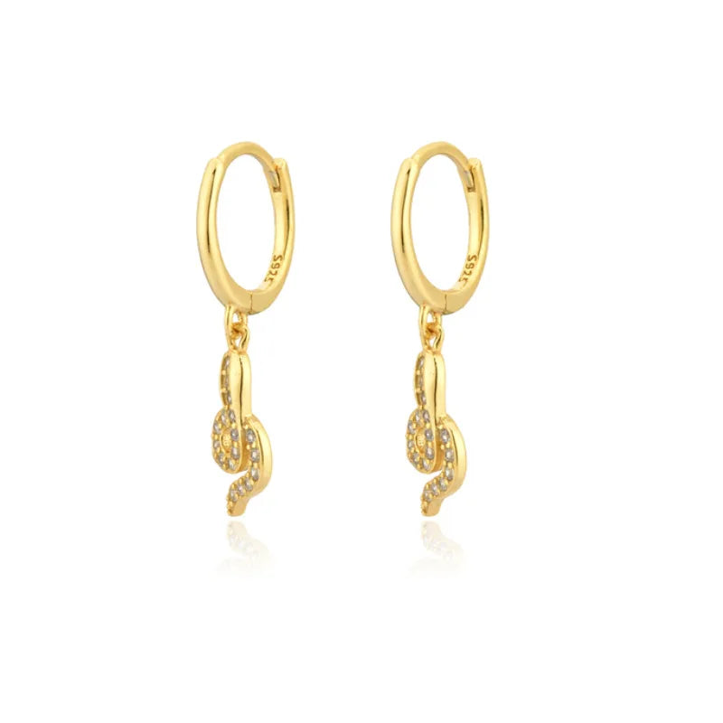 Pendientes Mini Charm: Símbolos y Brillo