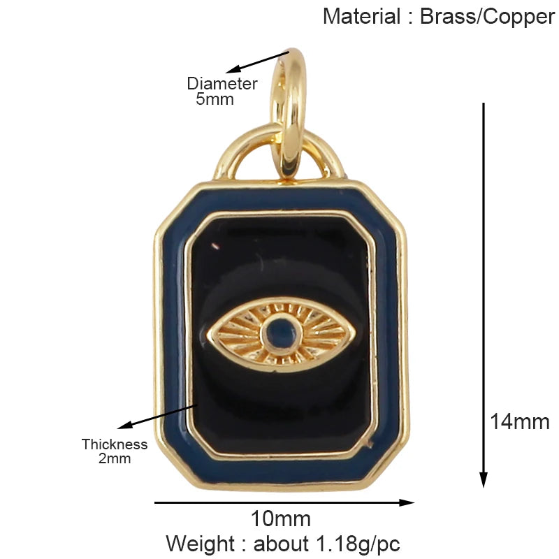 Amuleto Turkish Eye: Protección y Estilo 18k