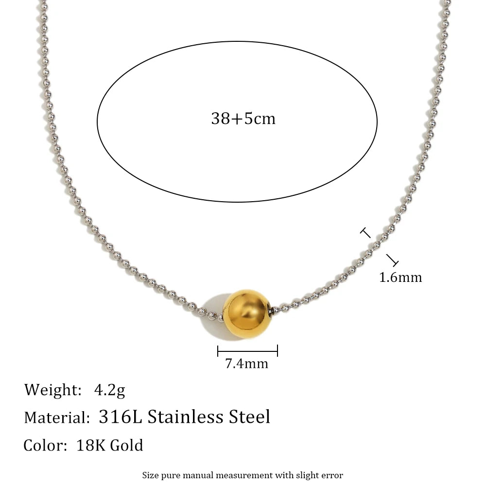 Collares "Ocean Secrets" – Amuletos de Verano en Oro 18K & Acero
