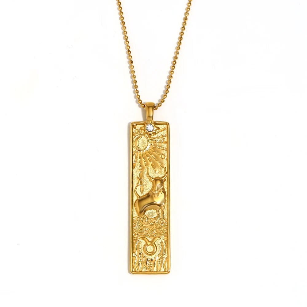 Collar "Written in the Stars" – Colección Zodíaco Gold