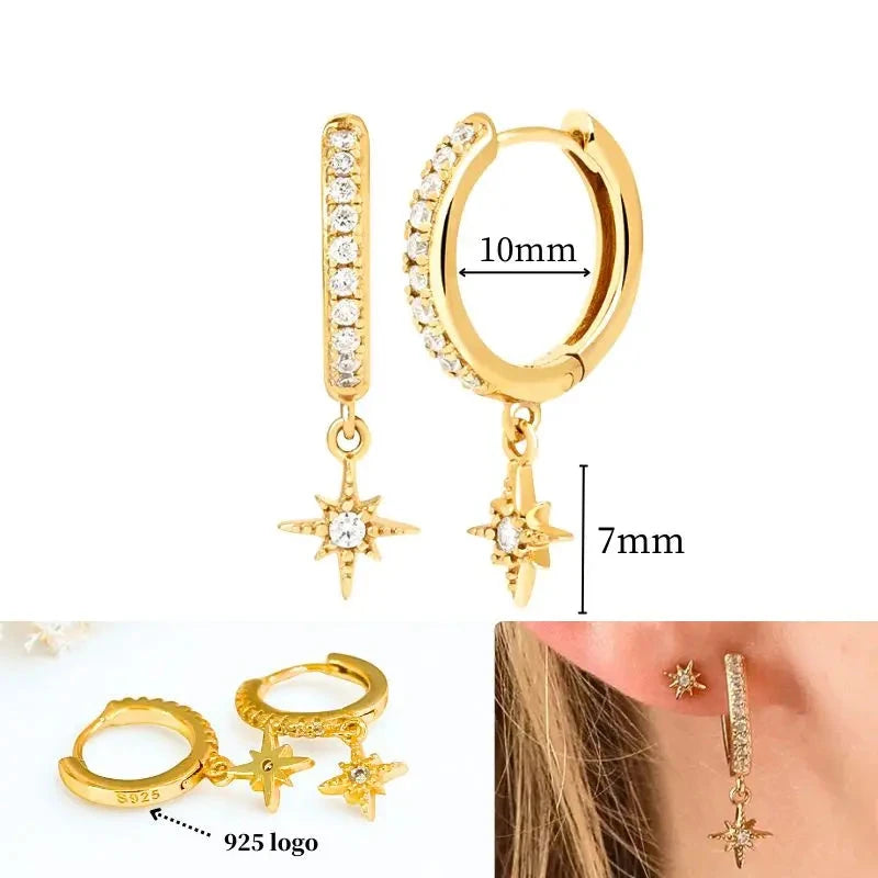 Pendientes "Glow Drop" Gold