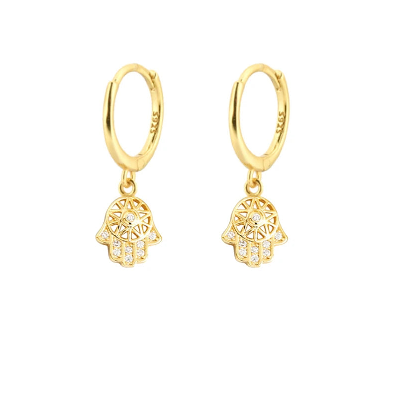 Pendientes Hamsa Protective: Tu Amuleto de Luz Diaria