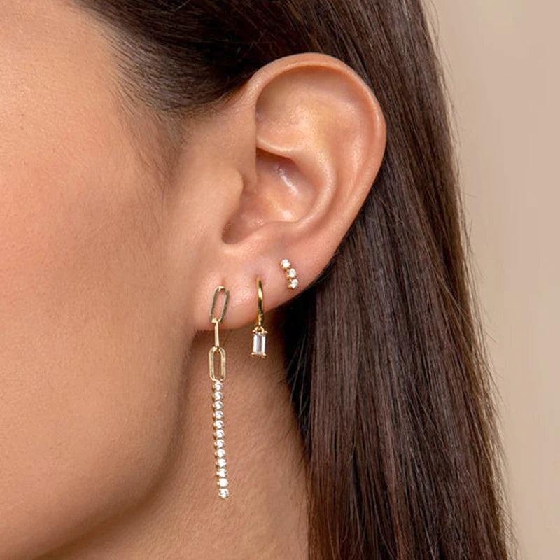 Pendientes "Glow Drop" Gold