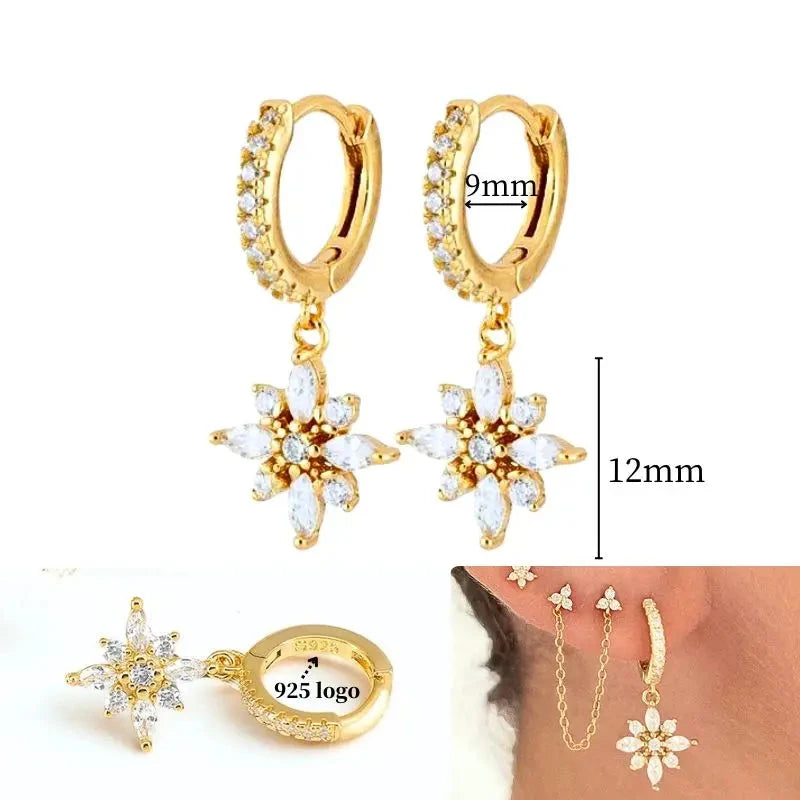 Pendientes "Glow Drop" Gold