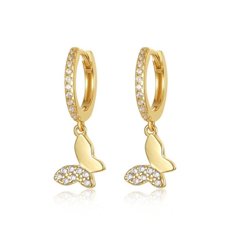 Pendientes Mini Charm: Símbolos y Brillo