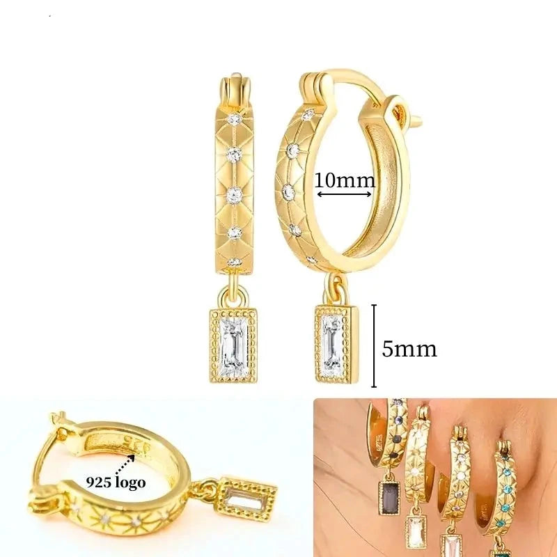 Pendientes "Glow Drop" Gold