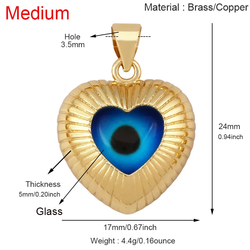 Amuleto Turkish Eye: Protección y Estilo 18k