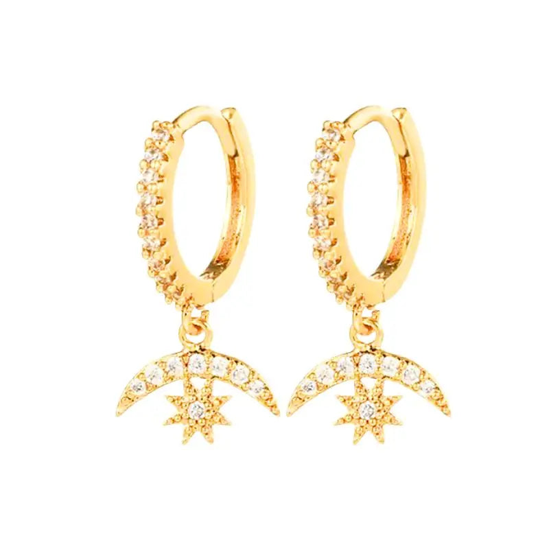 Pendientes "Glow Drop" Gold