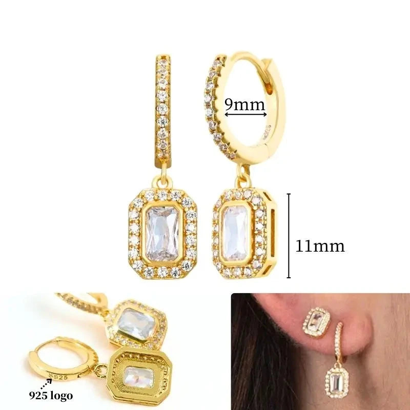 Pendientes "Glow Drop" Gold