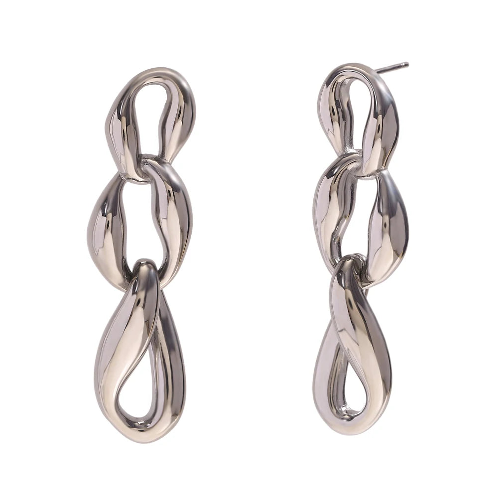 Pendientes Duo Gaia: Esculturas en Cascada