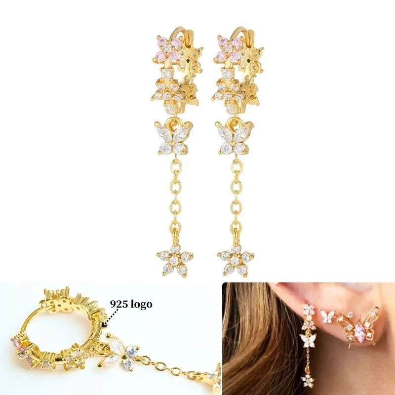 Pendientes "Glow Drop" Gold