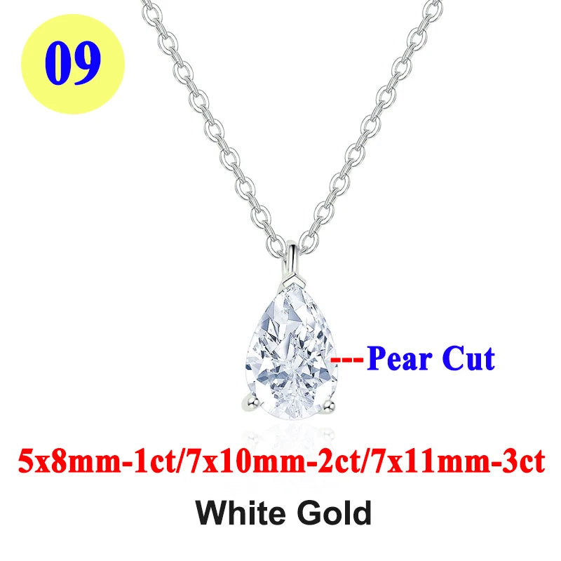 Collar "Destello Real" – Moissanita 1ct & Oro 18K (Pureza Certificada)