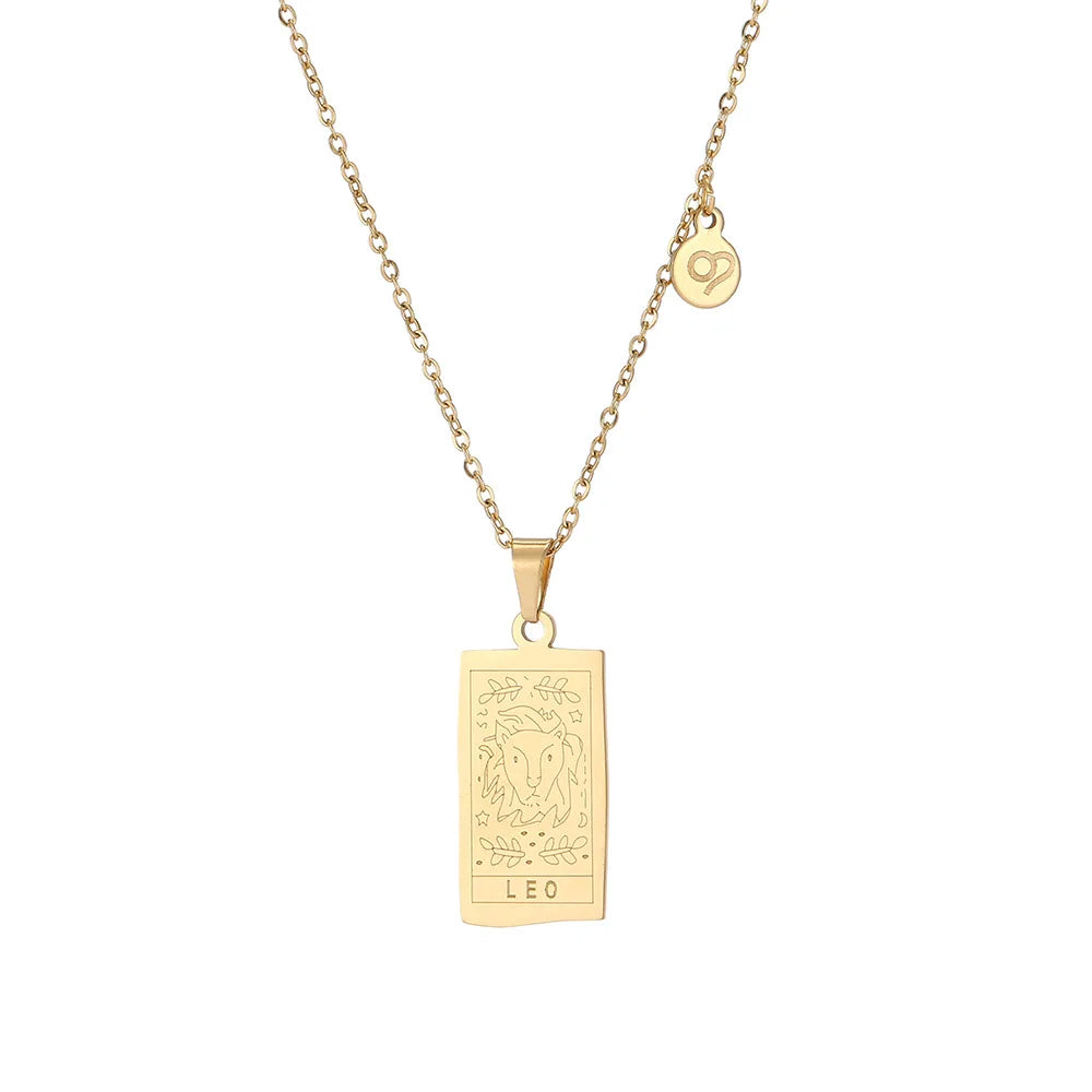 Collar Zodiac Sign: Tu Esencia en Acero
