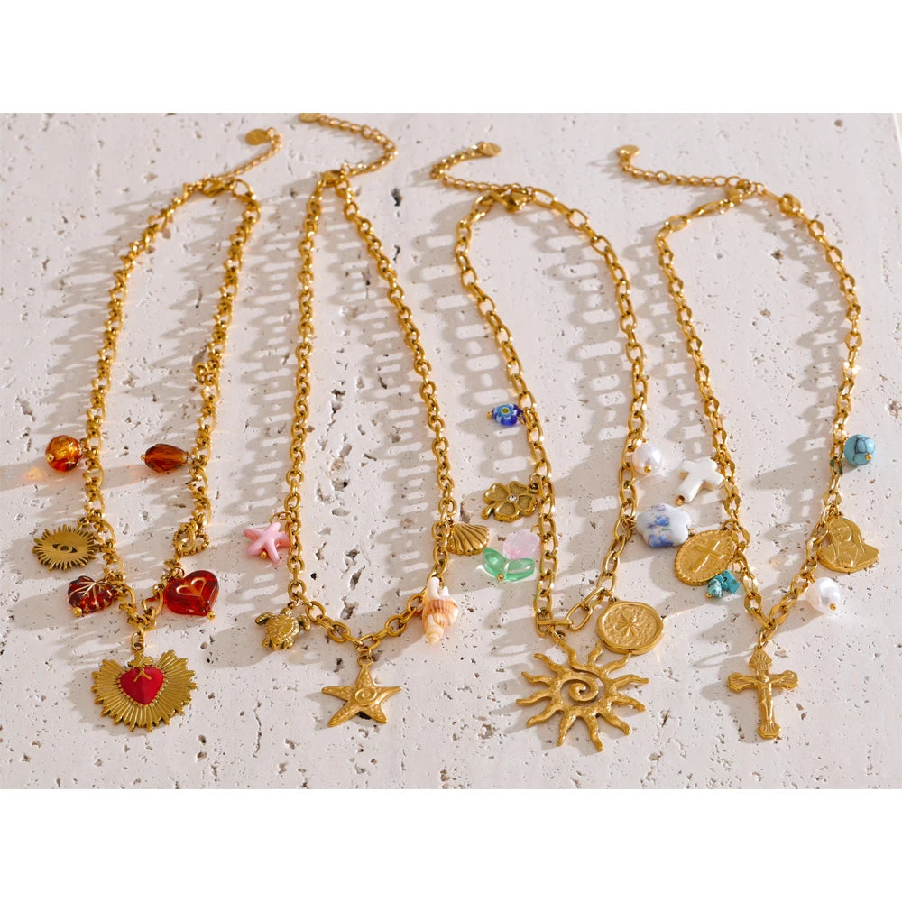 Collar Turquoise Medallion: El Amuleto del Mar Egeo