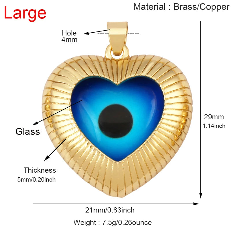 Amuleto Turkish Eye: Protección y Estilo 18k