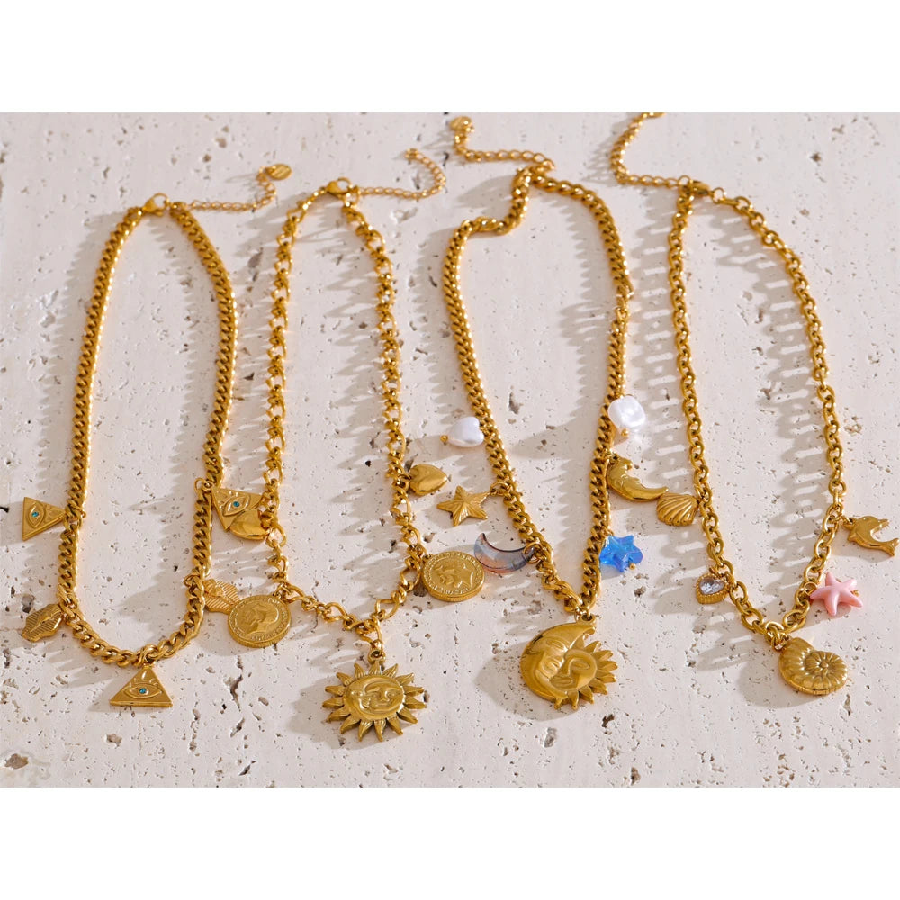 Collar Turquoise Medallion: El Amuleto del Mar Egeo