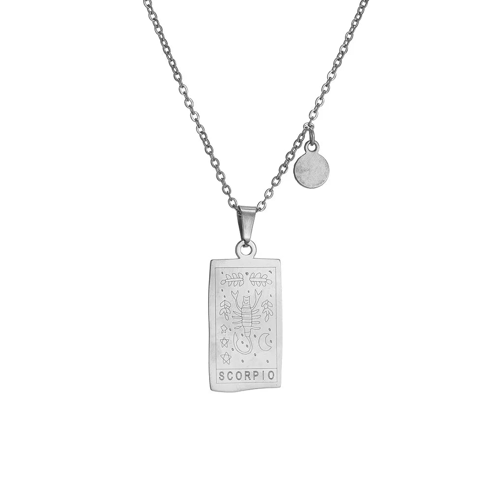 Collar Zodiac Sign: Tu Esencia en Acero