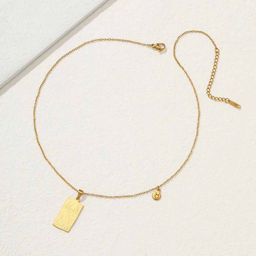 Collar Zodiac Sign: Tu Esencia en Acero