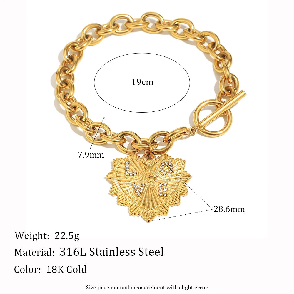 Collar "Love Radiance" – Medallón Vintage & Oro