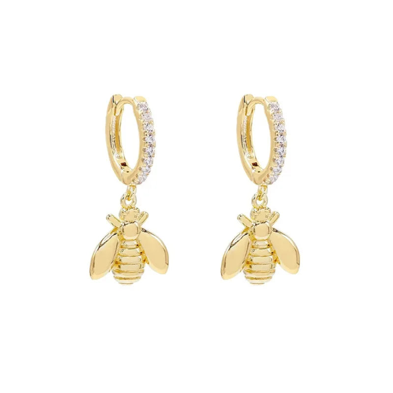 Pendientes Mini Charm: Símbolos y Brillo