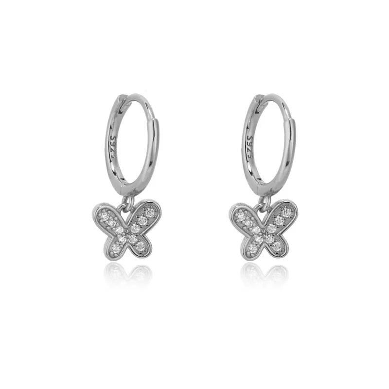 Pendientes Mini Charm: Símbolos y Brillo