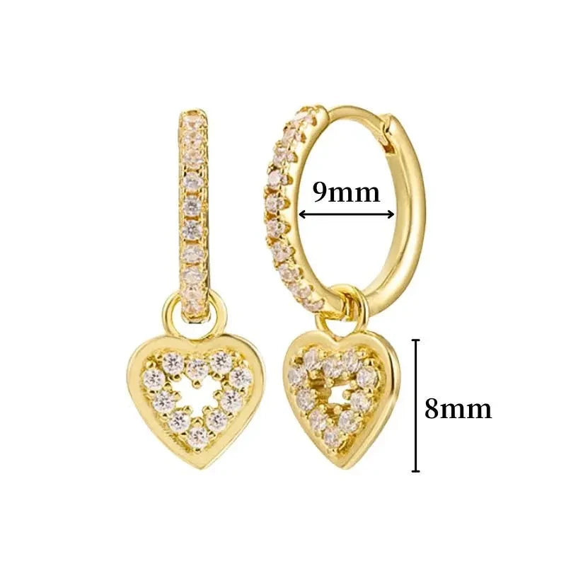 Pendientes "Glow Drop" Gold