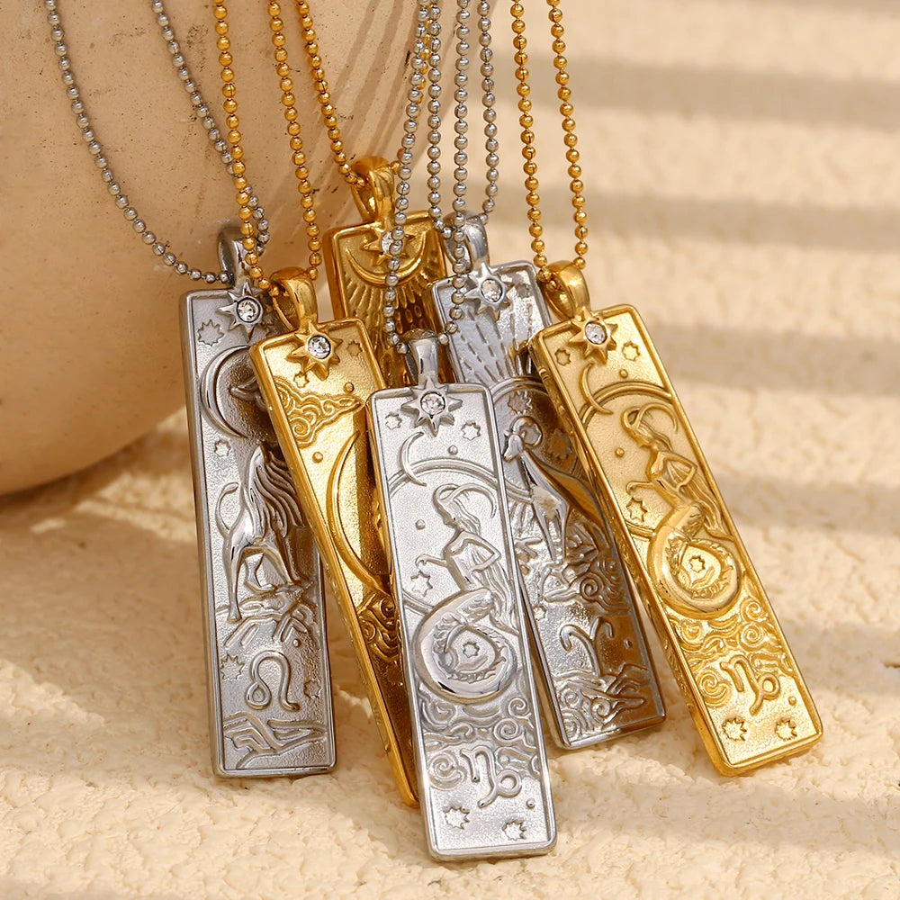 Collar "Written in the Stars" – Colección Zodíaco Gold