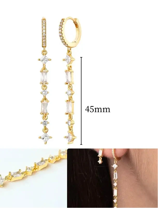 Pendientes "Glow Drop" Gold