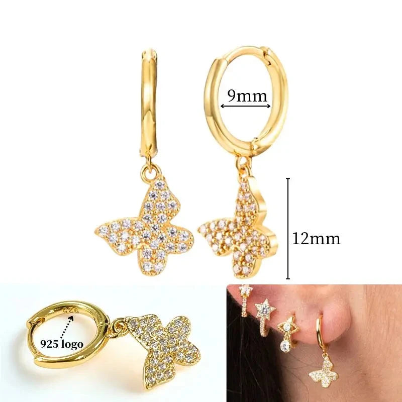 Pendientes "Glow Drop" Gold