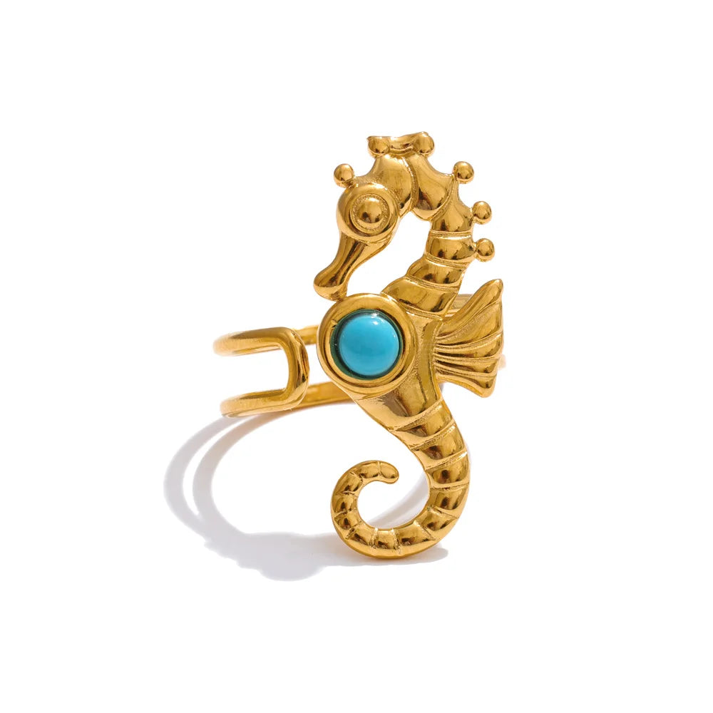 Anillo Seahorse Dream: Un Tesoro del Océano