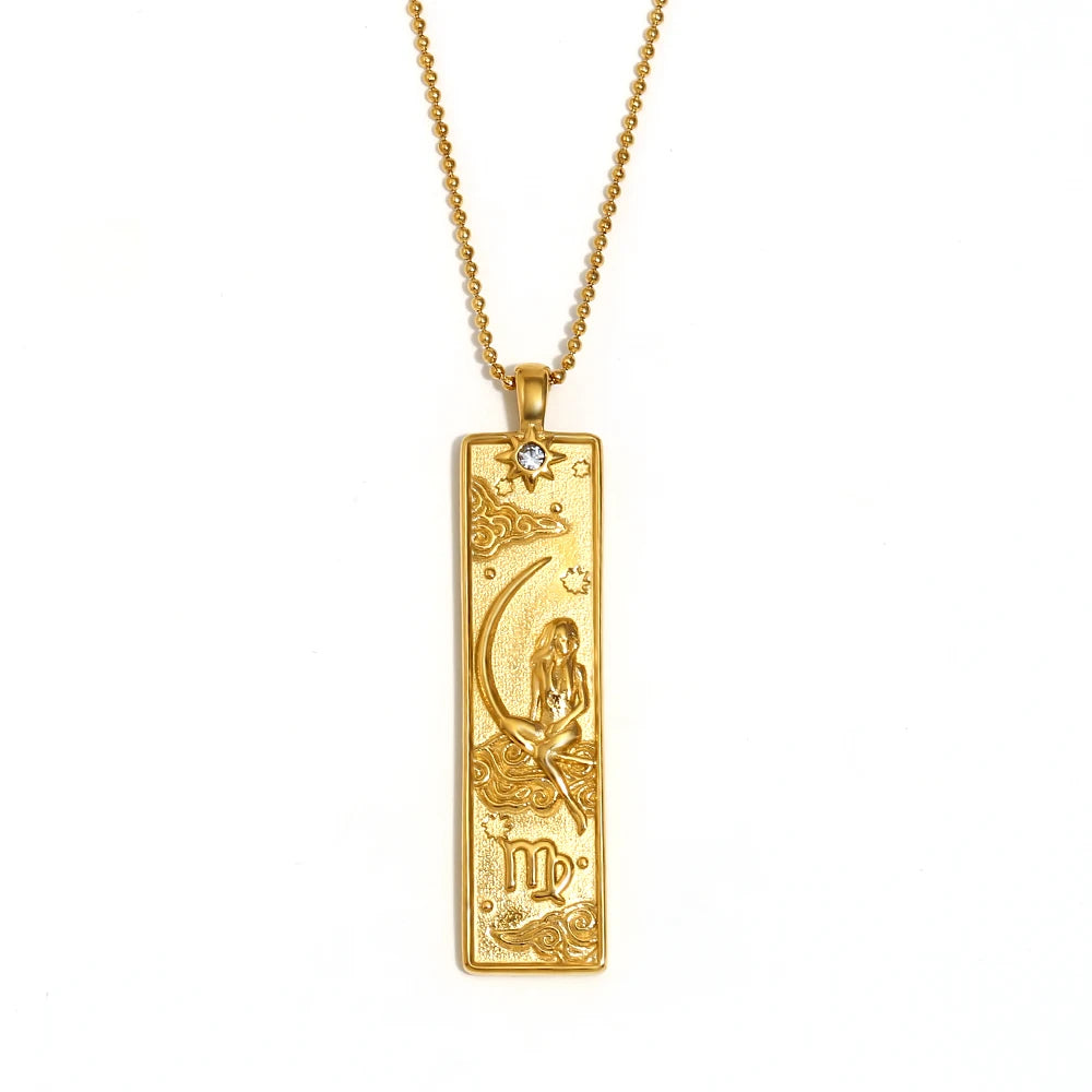 Collar "Written in the Stars" – Colección Zodíaco Gold