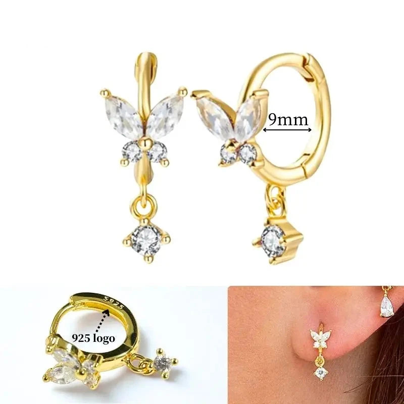 Pendientes "Glow Drop" Gold