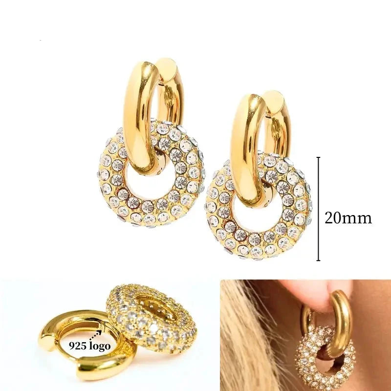 Pendientes "Glow Drop" Gold