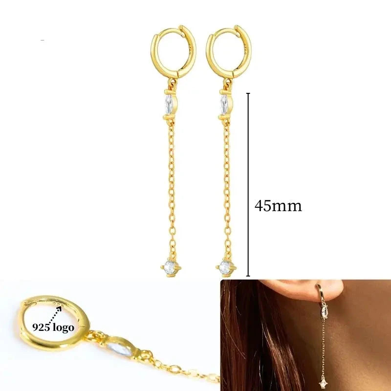 Pendientes "Glow Drop" Gold