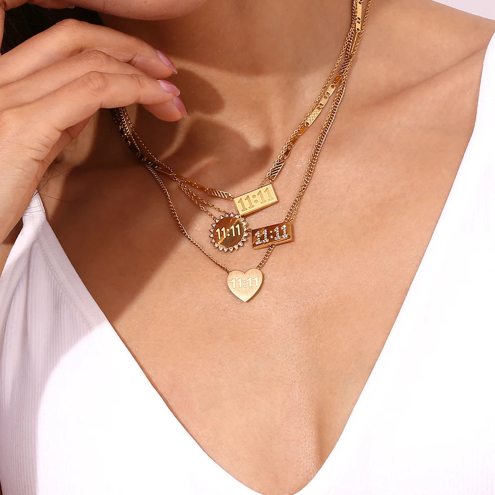 Collar Manifest 11:11: Sincronía y Deseos