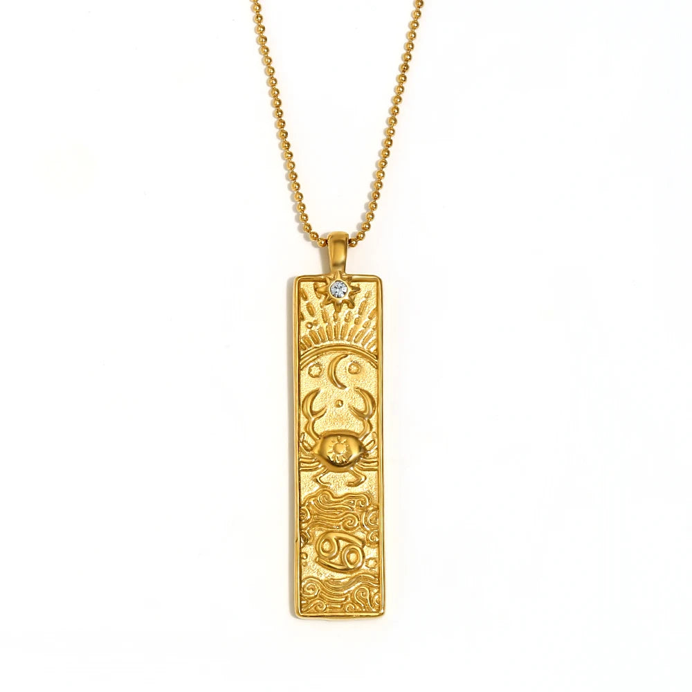 Collar "Written in the Stars" – Colección Zodíaco Gold