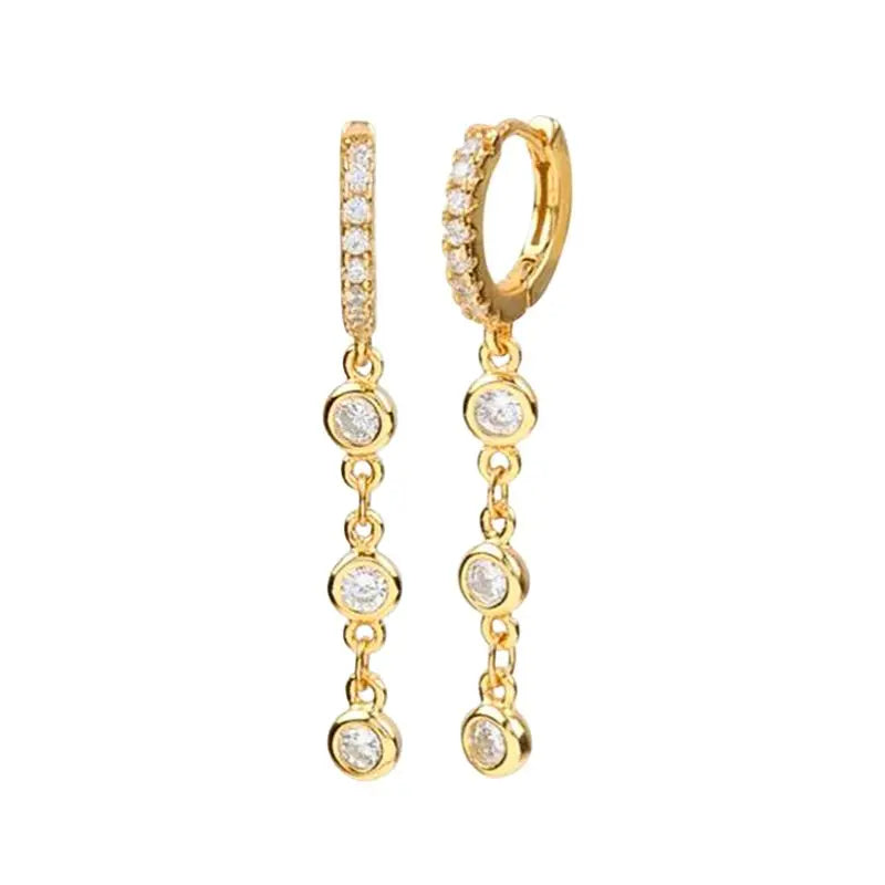 Pendientes "Glow Drop" Gold