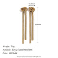 Pendientes "Eternal Knot" – Nudos de Oro Escultural